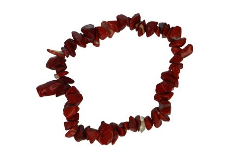 Jaspis Czerwony bransoletka wąska - niezależność, ochrona, stabilność, wzmocnienie czakry pierwszej