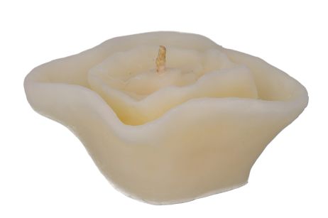 Biała świeca JONI YONI z wosku pszczelego - przyciągnięcie partnerki, rytuał płodności