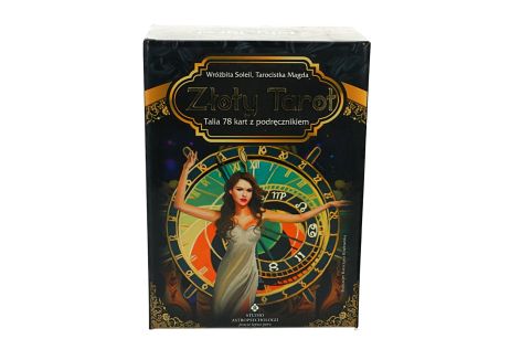 Złoty Tarot - karty + książka - Wróżbita Soleil, Tarocistka Magda