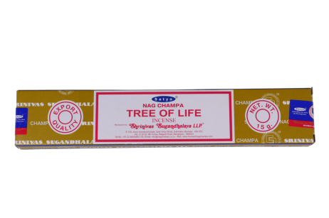 Kadzidełko Nag Champa Tree of Life pyłkowe Satya -  oczyszcza przestrzeń, przywołuje pozytywne wibracje