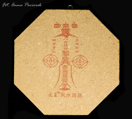 Lustro Bagua wypukłe śr. 12,5 cm Feng Shui