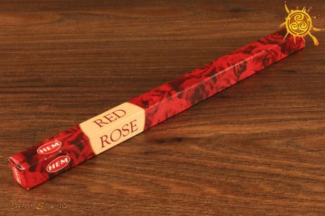 Kadzidełko Czerwona Róża RÓŻANE RED ROSE - miłość, namiętność, przyjaźń