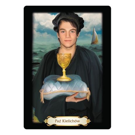 Złoty Tarot - karty + książka - Wróżbita Soleil, Tarocistka Magda